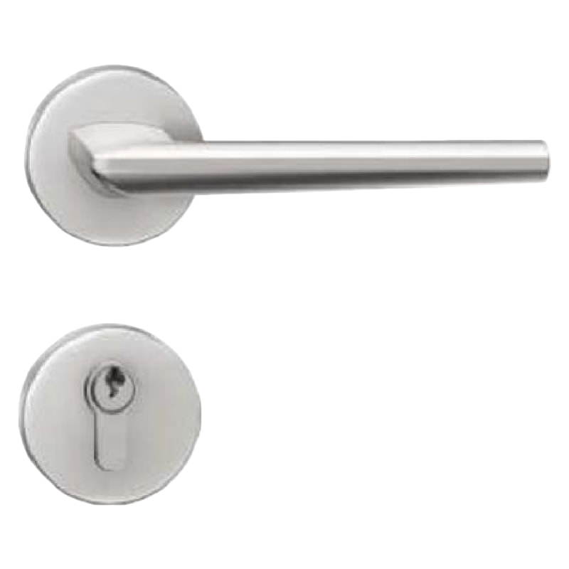 B15现代简约门锁哑镍