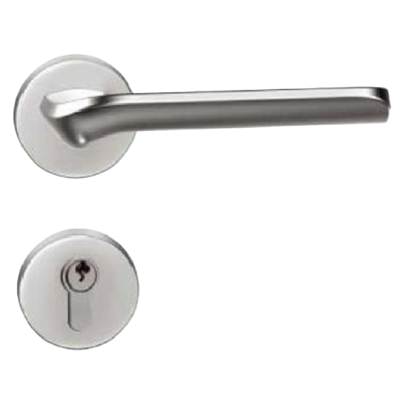 B10现代简约门锁哑镍