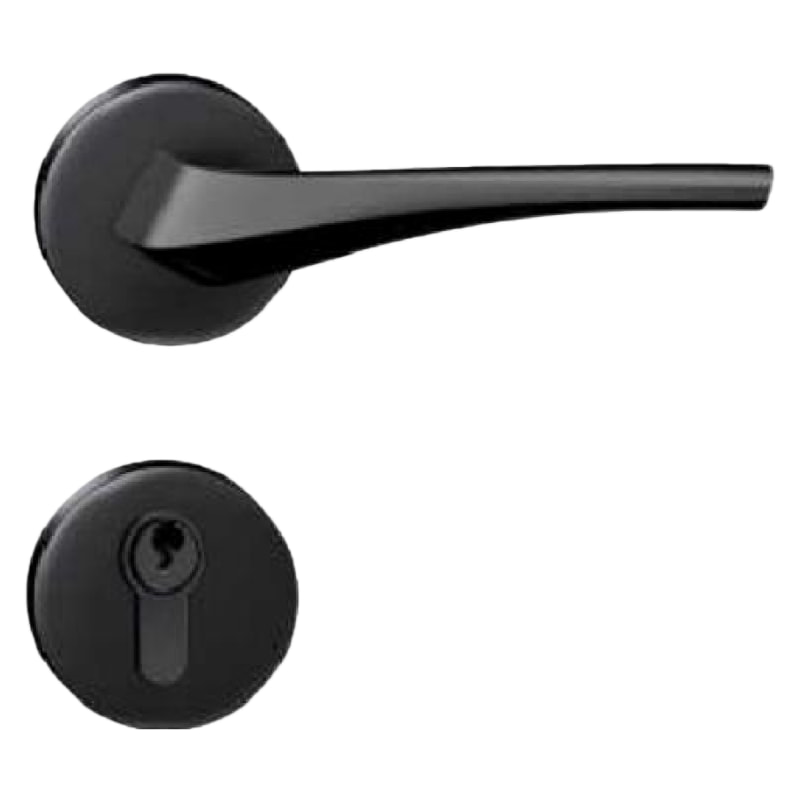 B14现代简约门锁哑黑