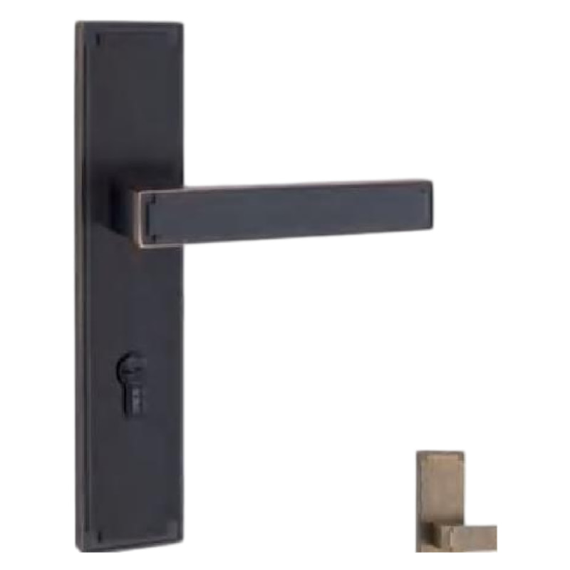 HD-65295新中式门锁黑古铜