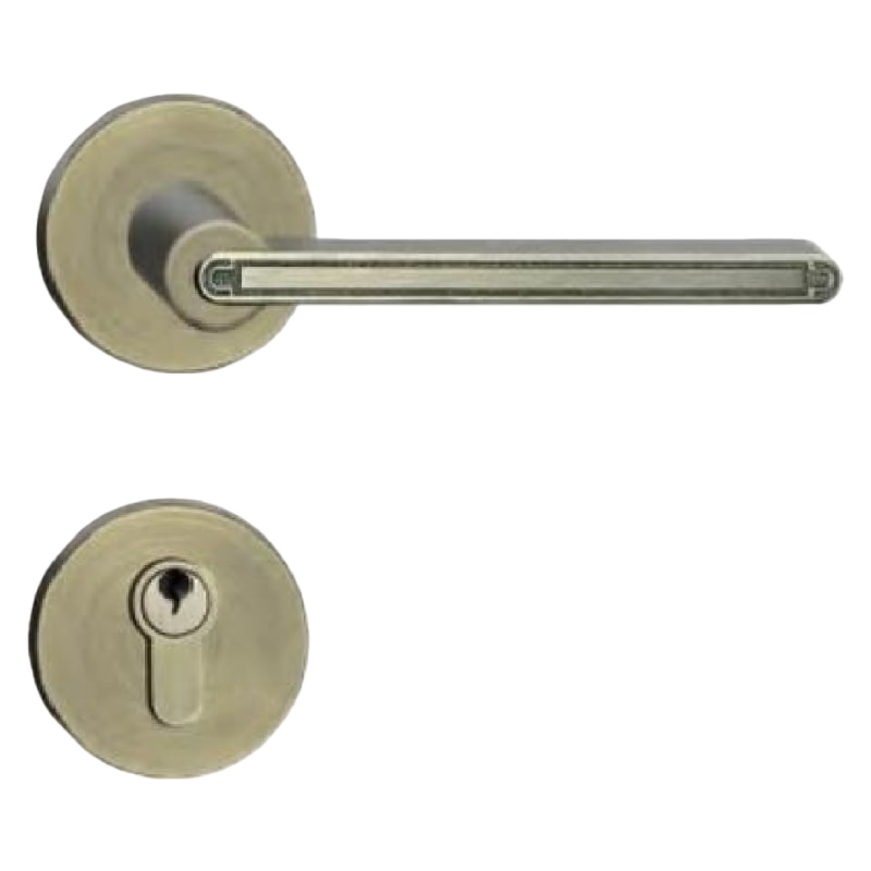 C3新中式门锁哑青古