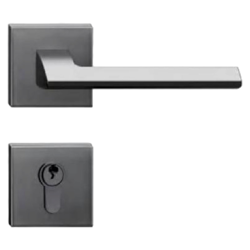 B17现代简约门锁哑枪