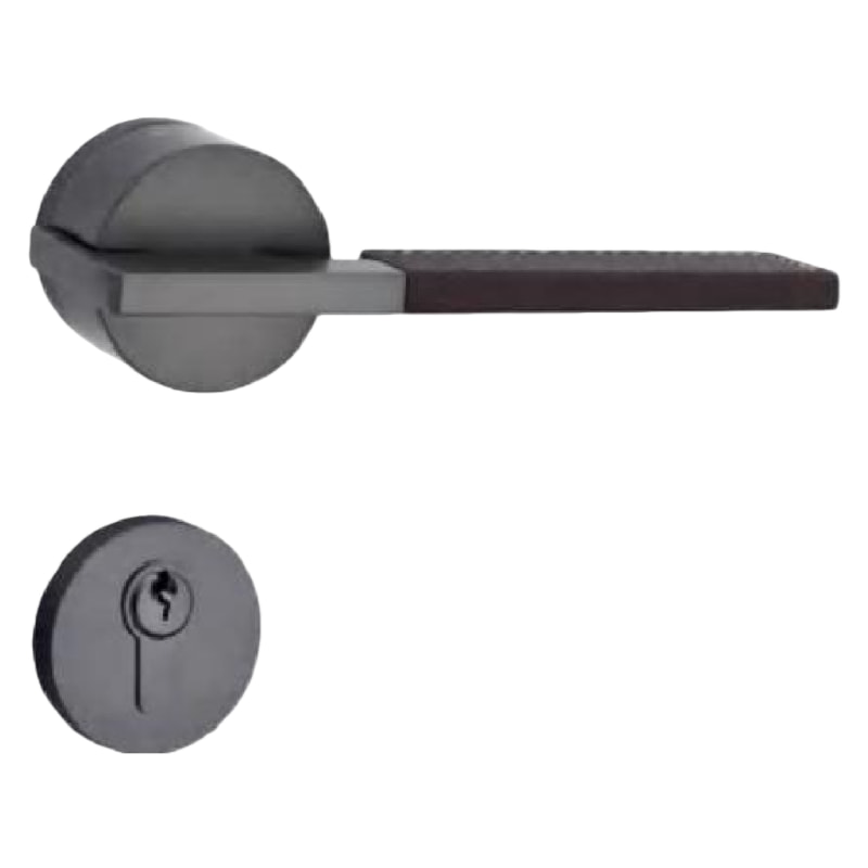 QX09现代简约门锁哑枪