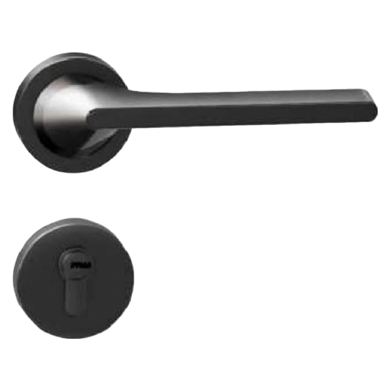 Q7现代简约门锁哑黑