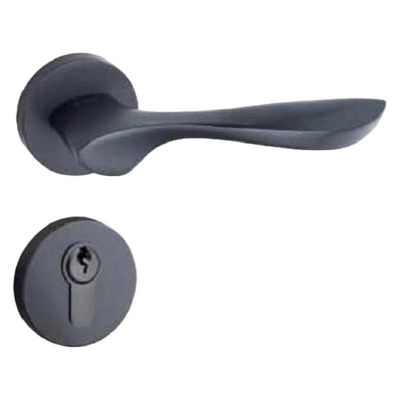 QX14现代简约门锁哑枪