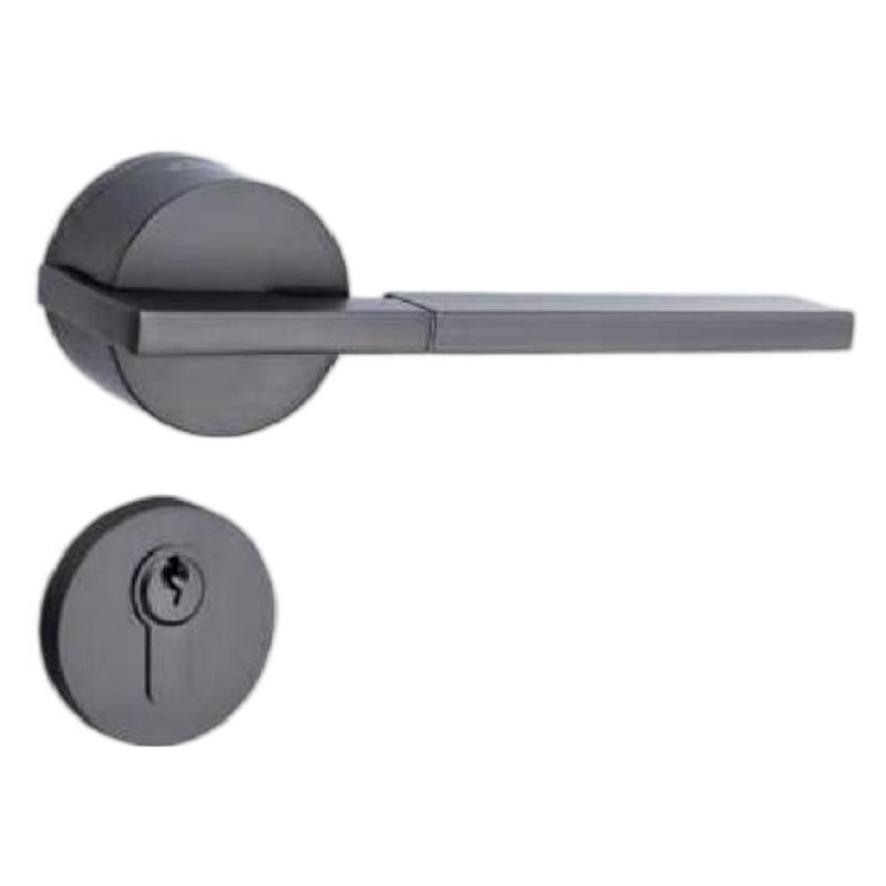 QX现代简约门锁哑枪