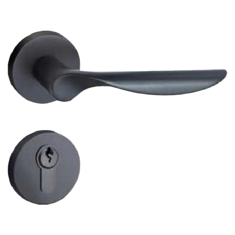 QX13现代简约门锁哑枪