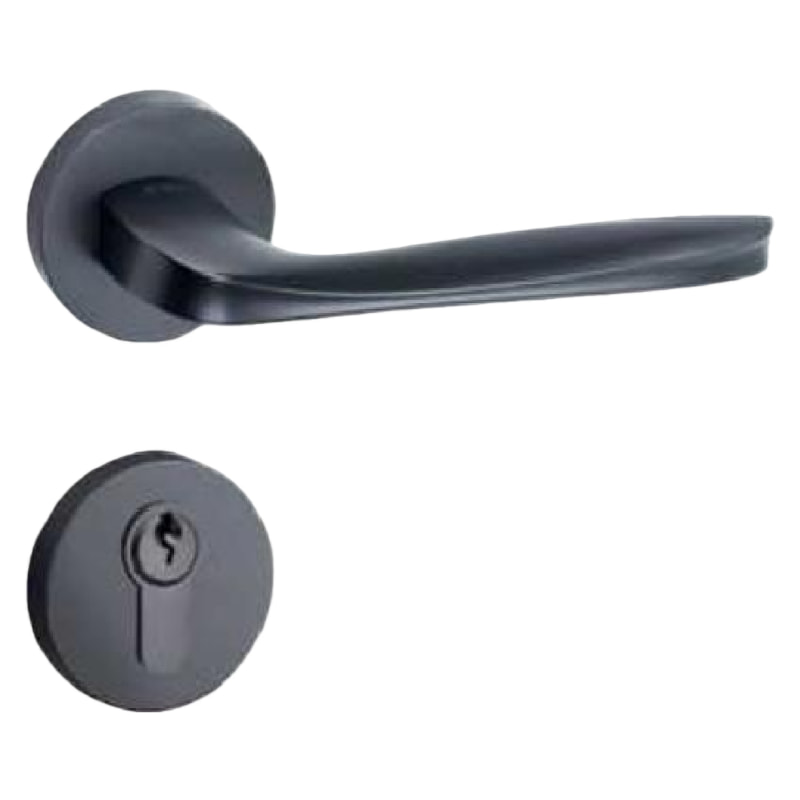 QX12现代简约门锁哑枪